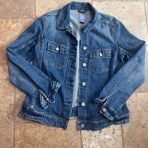 Vintage Gap maternity jean jacket
